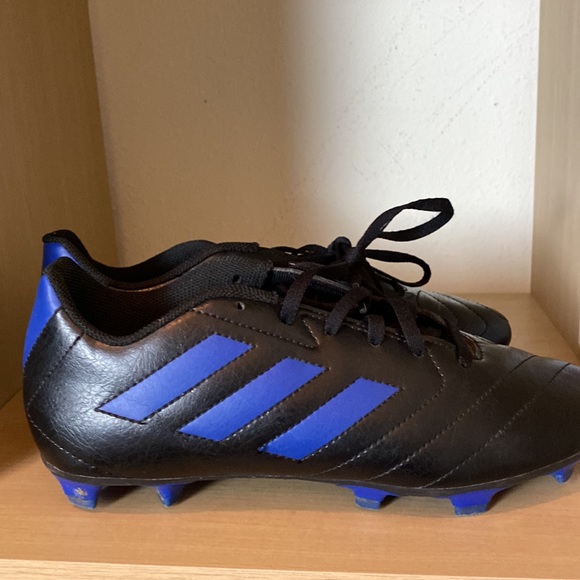 Adidas Mens Goletto VII FG FV2886 Black Soccer Cleats Shoes Sneakers Size 8 - Picture 4 of 5